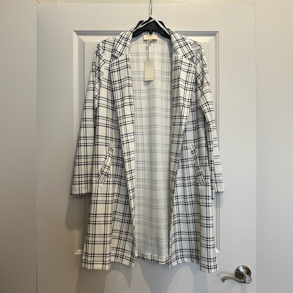 NWT Melloday Black/White Topper Jacket - Picture 3 of 7